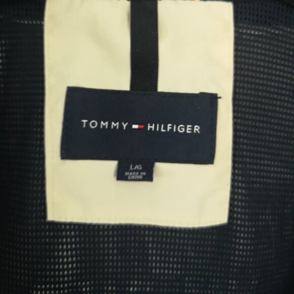 Tommy Hilfiger Men Lightweight Waterproof Regatta Jacket cream L - Picture 6 of 14